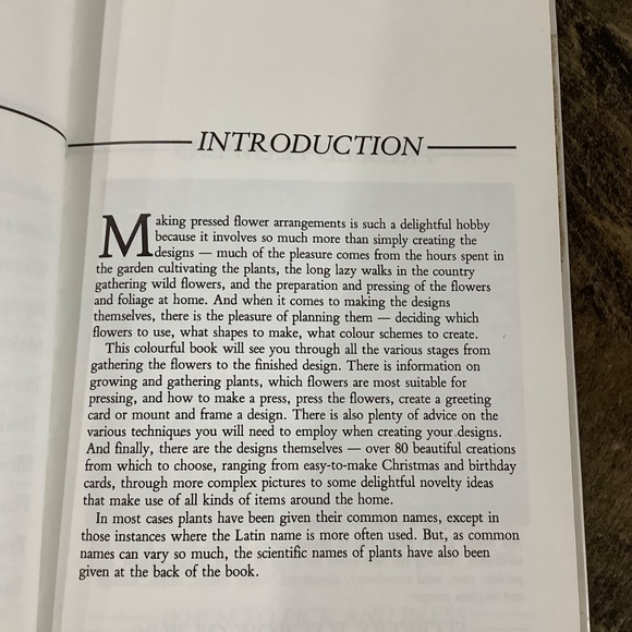 Vintage Pressed Flower Craft Book - Picture 7 of 14